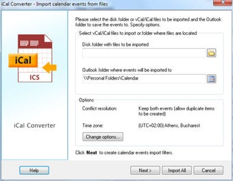 Image 0 for iCal Converter for Outloo…