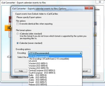 Image 4 for iCal Converter for Outloo…