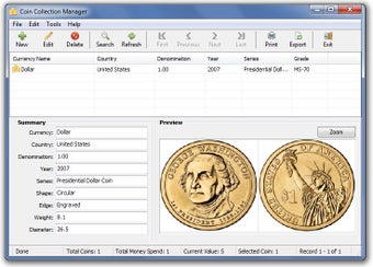 Image 0 for Coin Collection Manager