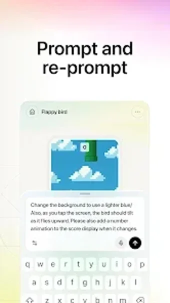 Imagen 0 para Vibecode - AI App Builder