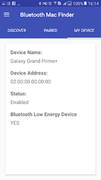Imagen 1 para Bluetooth Mac Address Fin…