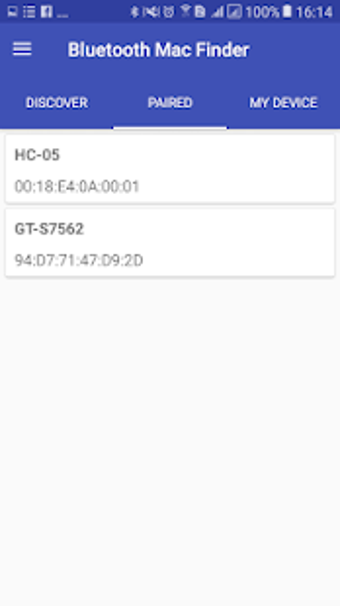 Imagen 2 para Bluetooth Mac Address Fin…