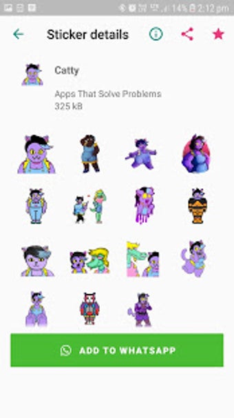 Imagen 3 para Undertale Stickers For Wh…