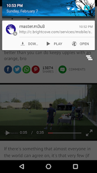 Image 3 for Xposed One Tap Video Down…