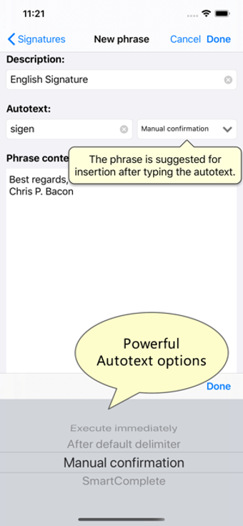 Image 0 for Text Expander PhraseExpre…