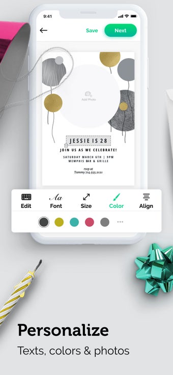 Image 0 for Invitation Card Maker App