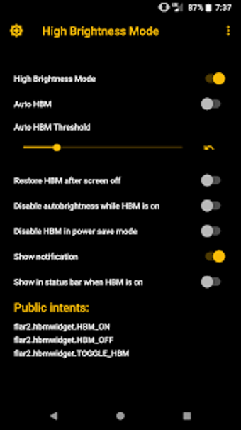 Imagen 1 para High Brightness Mode