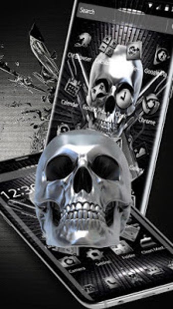 Imagen 1 para Death Metal Skull Theme