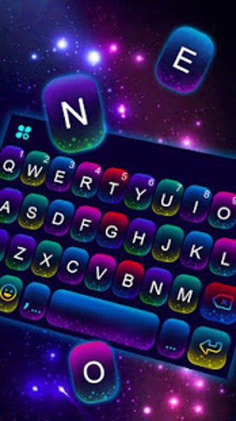 Imagen 3 para Twinkle Neon Keyboard The…