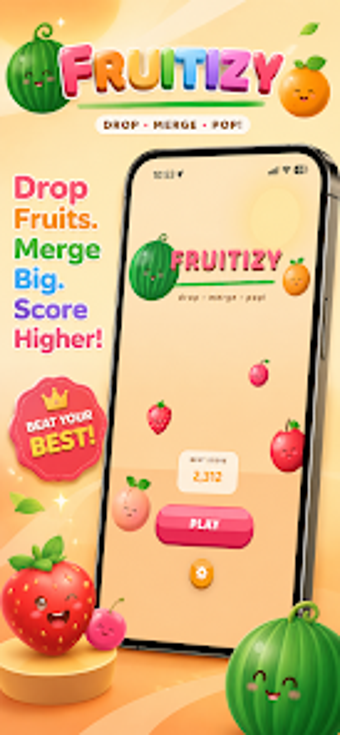 Imagen 0 para Fruitizy: Fruit Merge Puz…