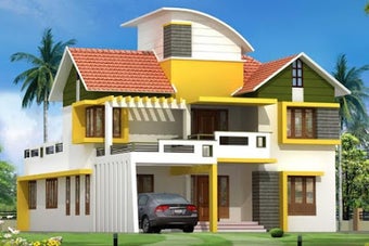 Image 0 for Modern Front Elevation De…