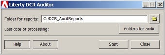 Image 0 for Liberty DCR Auditor