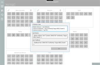 Imagen 3 para UWP Segoe MDL2 Assets for…