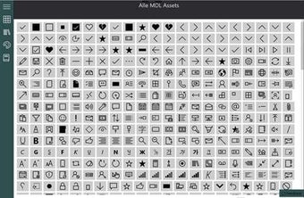 Imagen 2 para UWP Segoe MDL2 Assets for…
