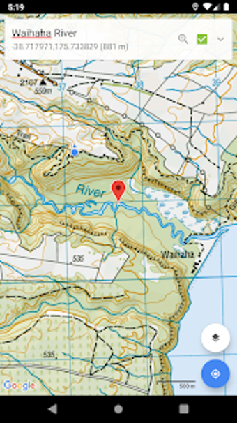 Imagen 2 para New Zealand (NZ) Topo Map