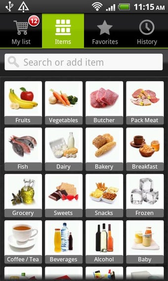 Image 1 for myShopi - Grocery list