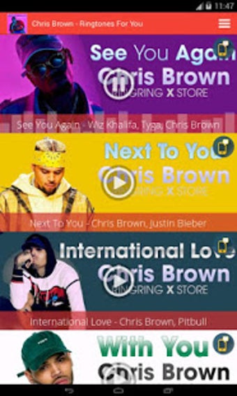 Imagen 2 para Chris Brown - Ringtones F…