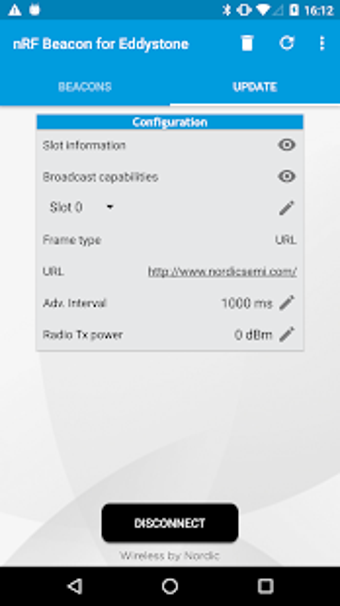 Imagen 3 para nRF Beacon for Eddystone