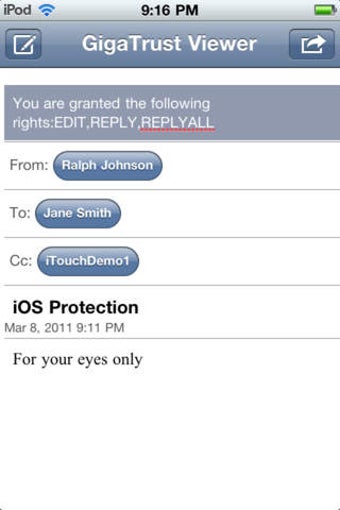 Image 0 for GigaTrust for iPhone and …