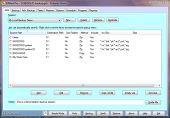 Image 0 for GRBackPro - Server Backup