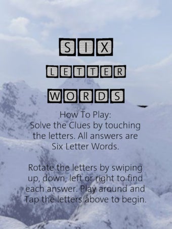 Image 4 for Six Letter Words