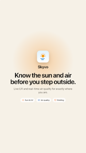 Imagen 0 para Skyvo: UV Index  Air Qual…