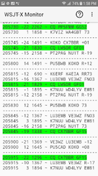Image 3 for WSJT-X Monitor