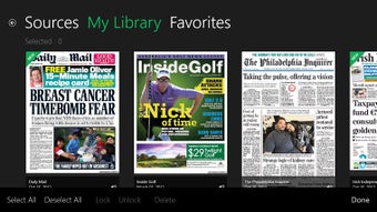 Imagen 1 para PressReader for Windows 8