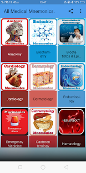 Imagen 1 para All Medical Mnemonics (Co…