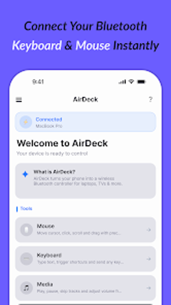 Imagen 0 para Airdeck - Bluetooth Mouse…