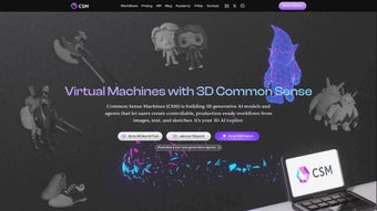 Image 0 for Common Sense Machines CSM