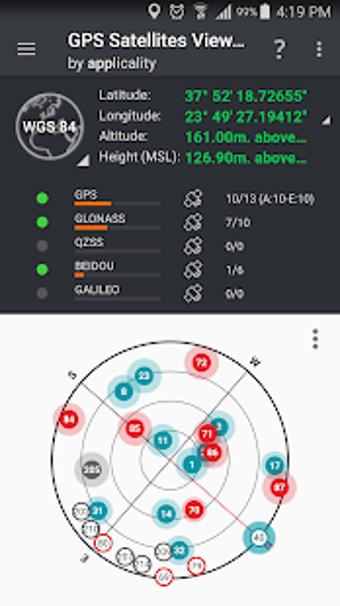 Image 3 for GPS Satellites Viewer