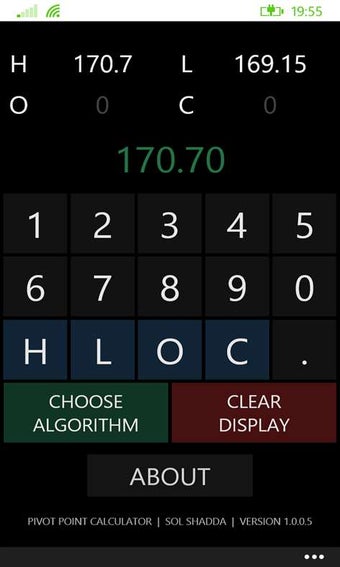 Image 2 for Pivot point calculator fo…