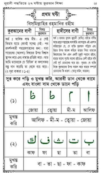 Imagen 0 para Learn Bangla Quran In 27 …