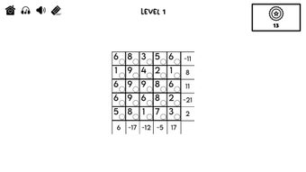 Image 0 for FlipSum - A Puzzle By Cla…