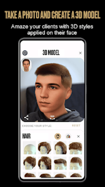 Image 0 for StyleForge 3D Barber Assi…
