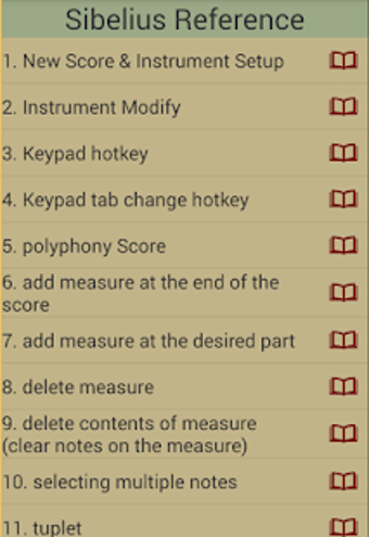 Imagen 1 para Sibelius Quick Learn Refe…