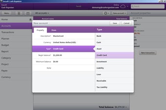Image 0 for Cash Organizer Desktop