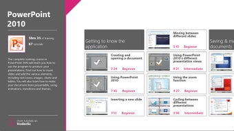Imagen 0 para PowerPoint 2010 Training …