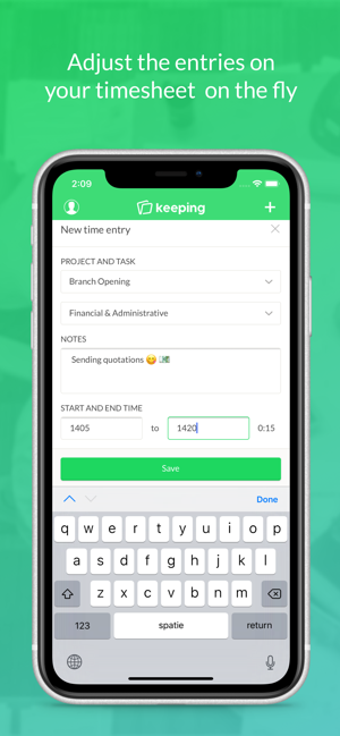 Image 2 for Keeping  Easy Time Tracke…