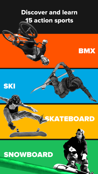 Image 0 for RIDERS  Learn tricks
