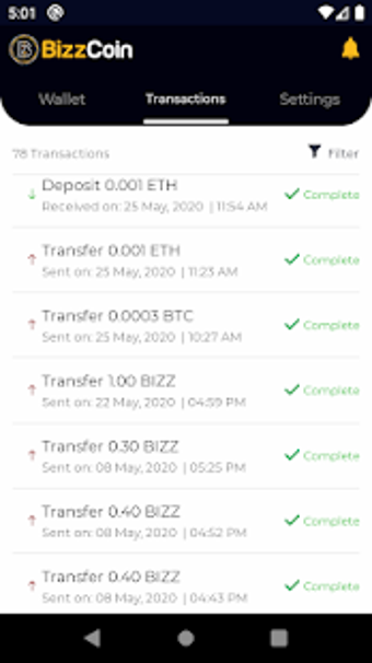 Imagen 3 para BizzCoin Wallet