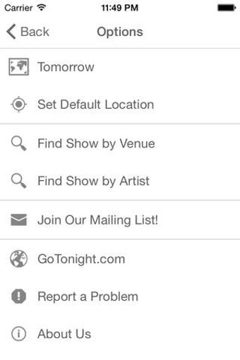 Image 0 for GoTonight Mobile
