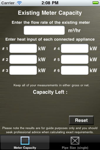 Imagen 0 para Gas Capacity & Pipe Size …