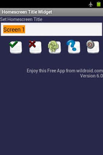 Image 2 for Home Screen Title Widget