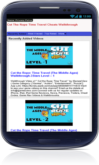 Image 1 for Cut The Rope Time Travel …