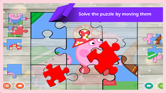 Image 2 for Pepa and piggy jigsaw puz…