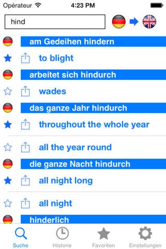 Image 0 for Offline English German Di…