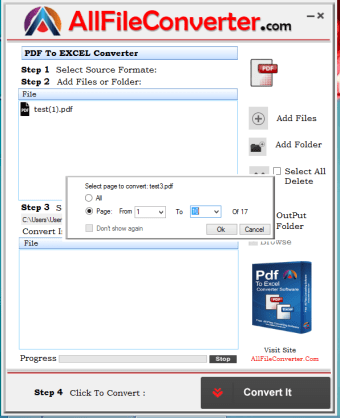 Image 2 for PDF to Excel Converter