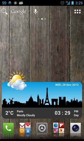 Image 1 for Metro Clock Widget